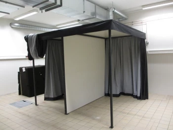 Verdunkelungsbox für Mikroskop